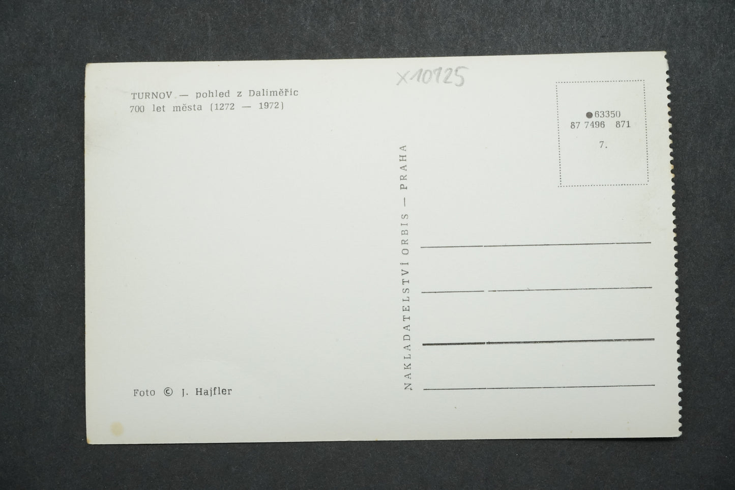 Pohlednice Turnov x10125