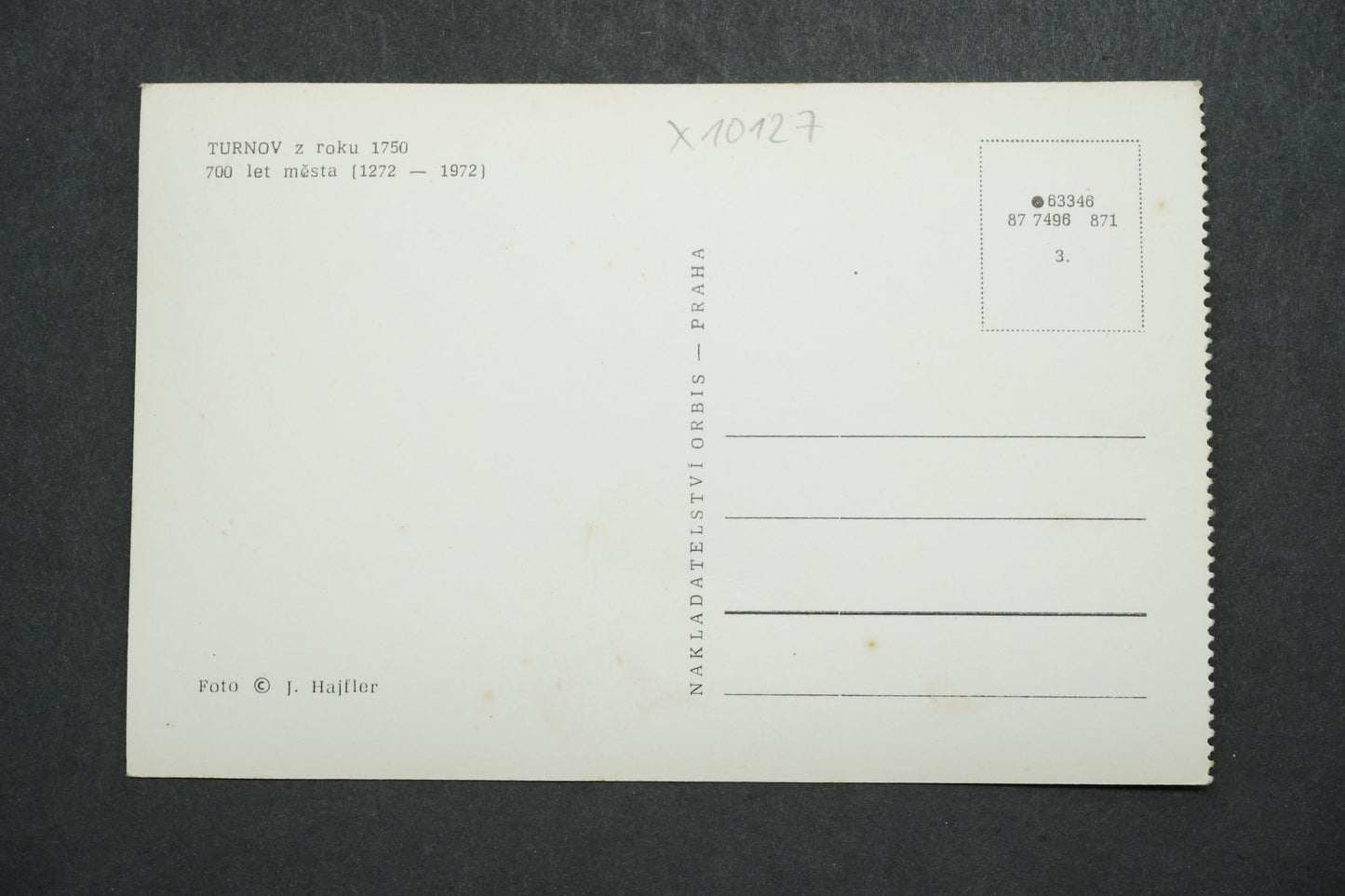 Pohlednice Turnov x10127