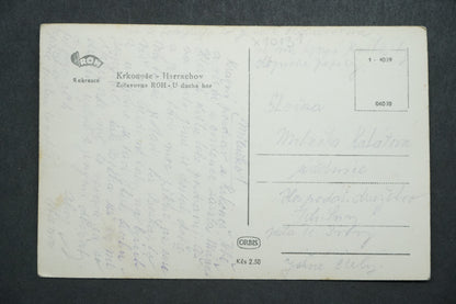Pohlednice Krkonoše Harachov x10131