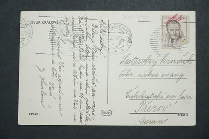 Postcard Dvůr Králové n. L. x10140
