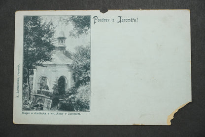 Postcard Greetings from Jaroměř x10145