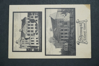 Postcard Litomyšl People's House x10147