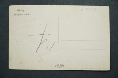 Postcard Semily x10149