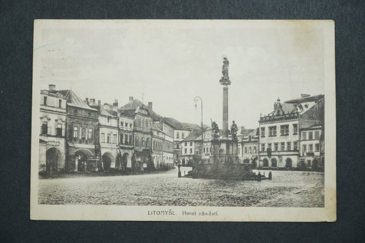 Postcard Litomyšl x10151