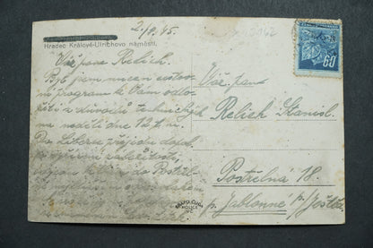 Postcard Hradec Kralove x10162