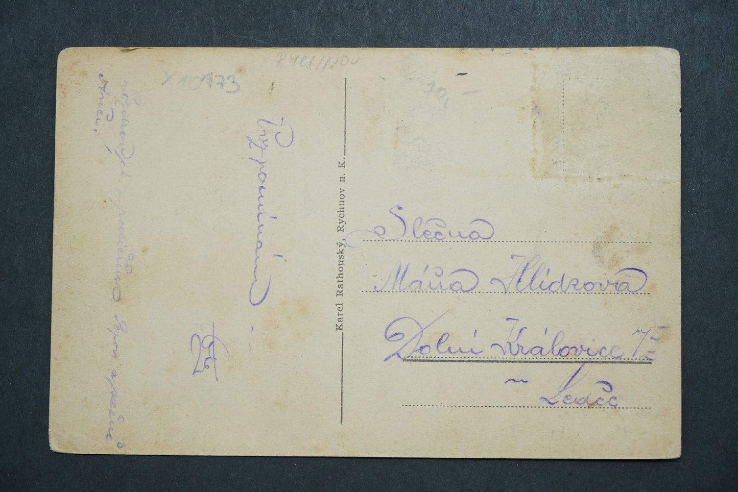 Pohlednice Rychnov n. K. x10173
