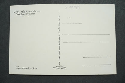 Pohlednice Nové Město na Moravě Českobratrský kostel x10175