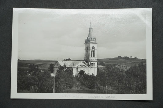 Pohlednice Nové Město na Moravě Českobratrský kostel x10175