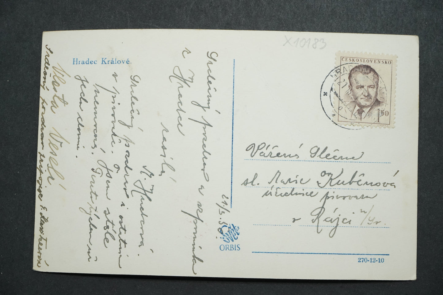 Pohlednice Hradec Králové x10183