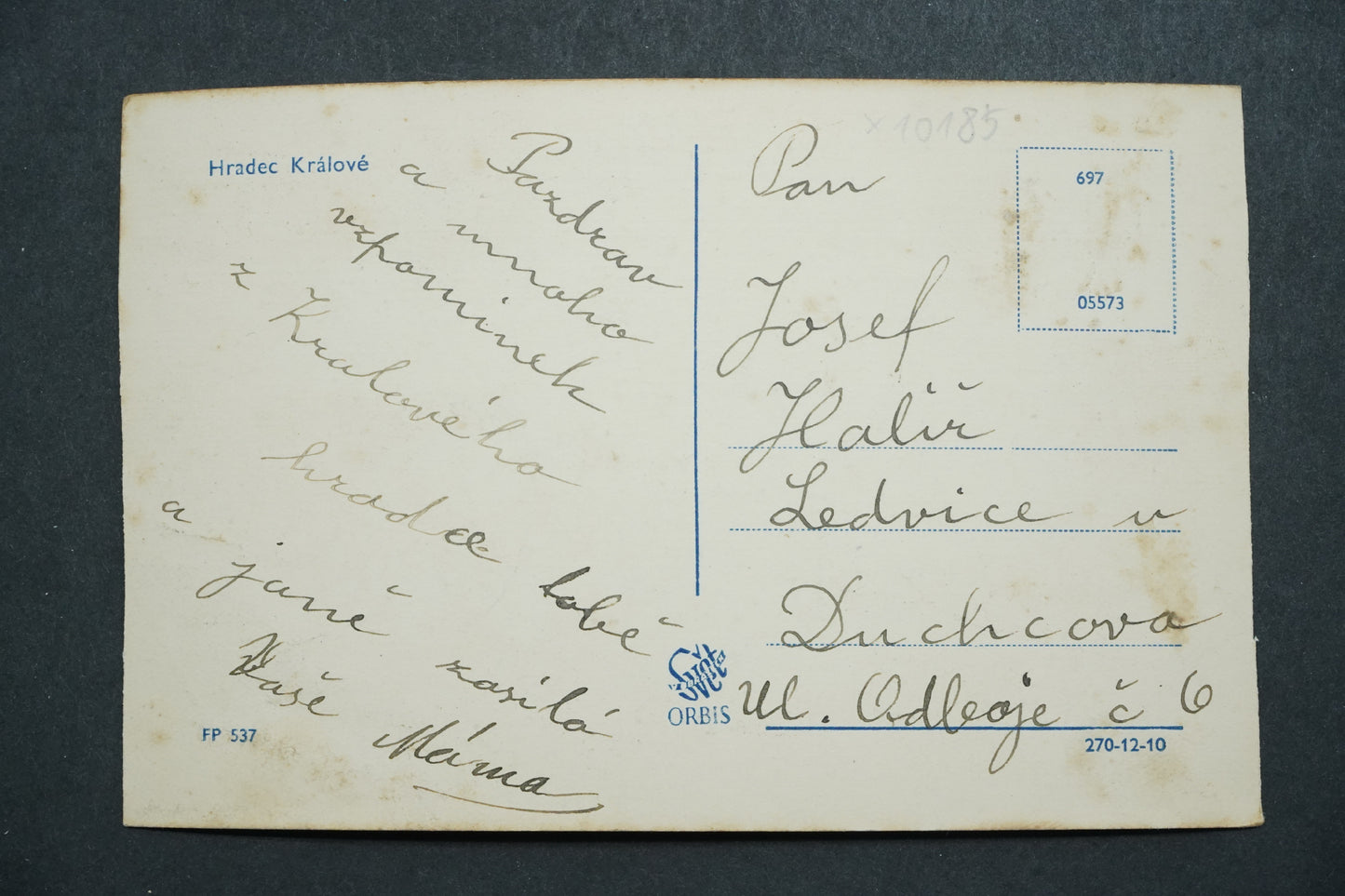 Pohlednice Hradec Králové x10185