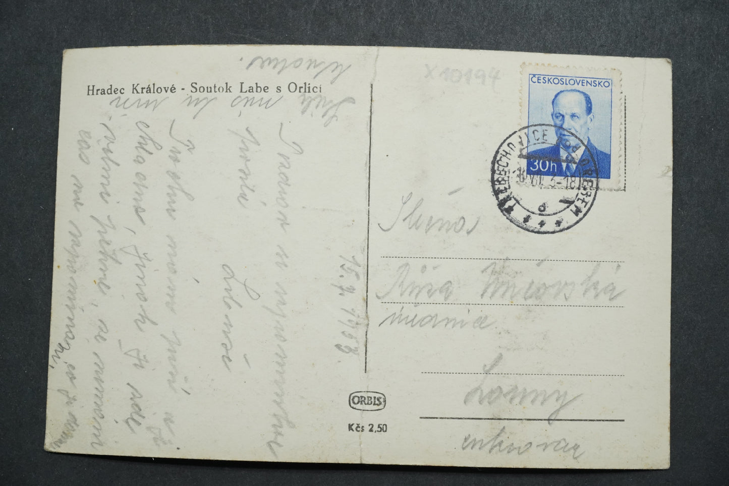 Pohlednice Hradec Králové x10194