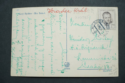 Postcard Nový Bydžov x10195