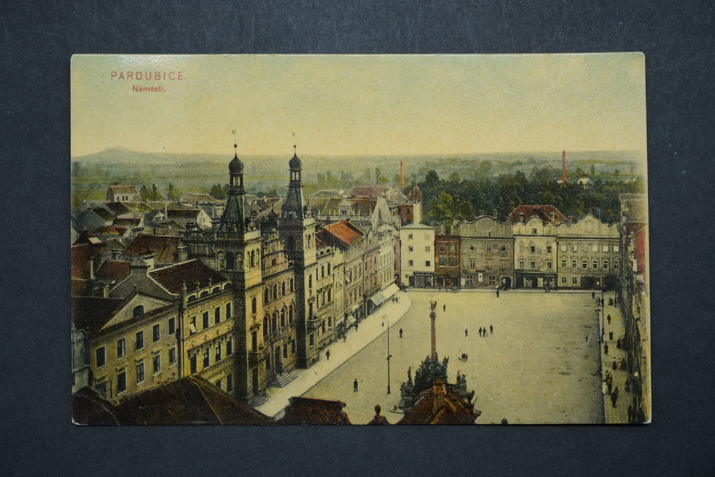 Postcard Pardubice square x10210