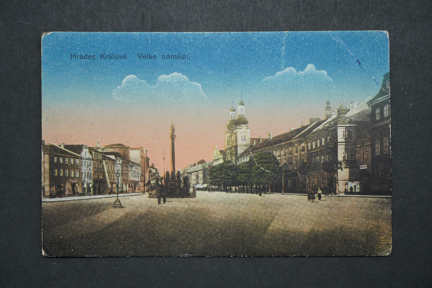 Postcard Hradec Králové Velke náměstí x10225