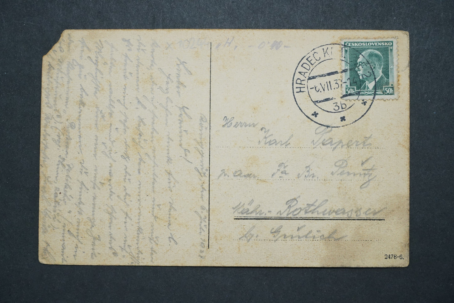 Pohlednice Hradec Králové Eliščino nábřeží x10244