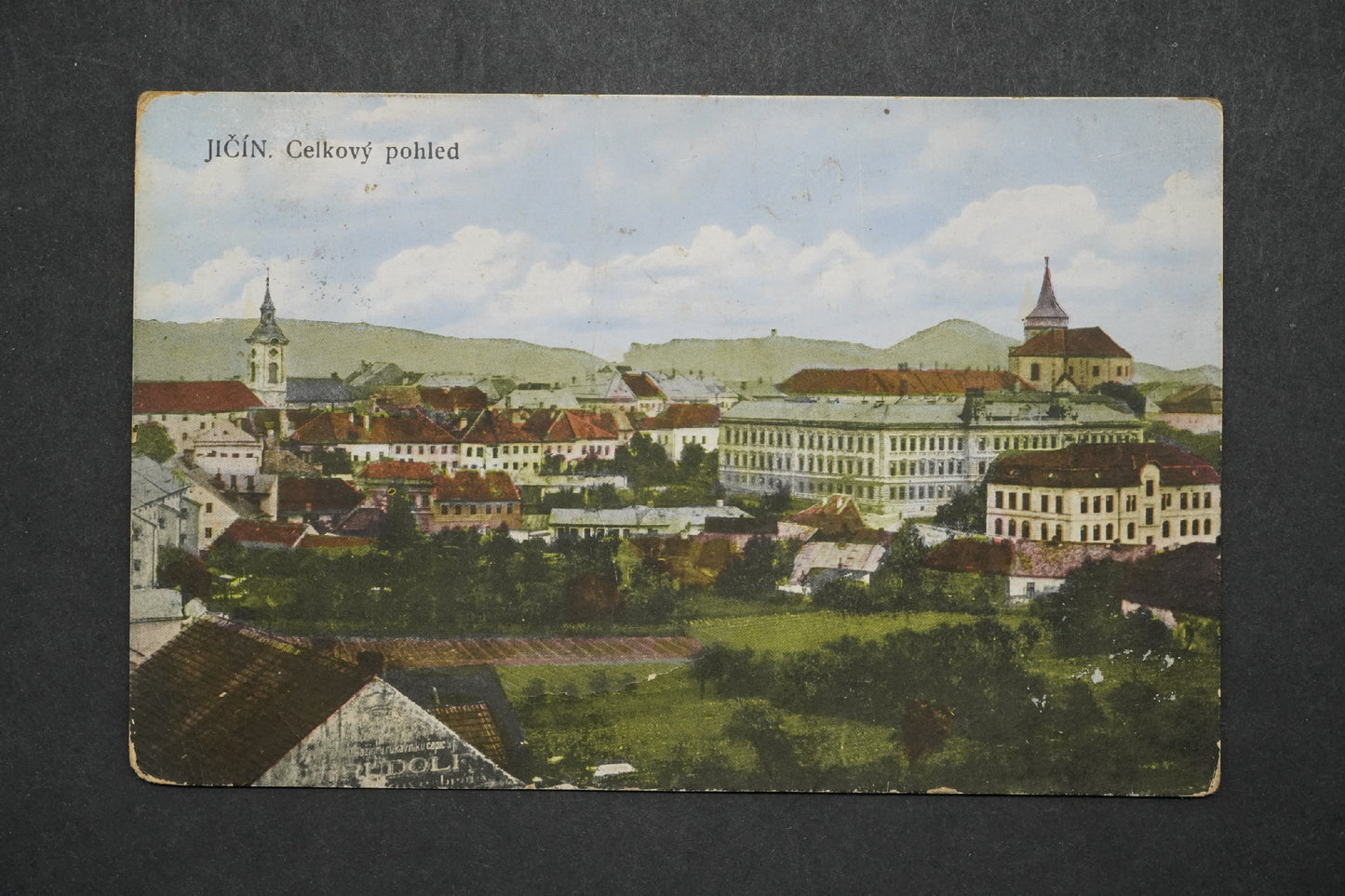 Pohlednice Jičín: Celkový pohled x10247