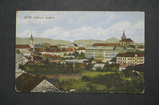 Pohlednice Jičín: Celkový pohled x10247