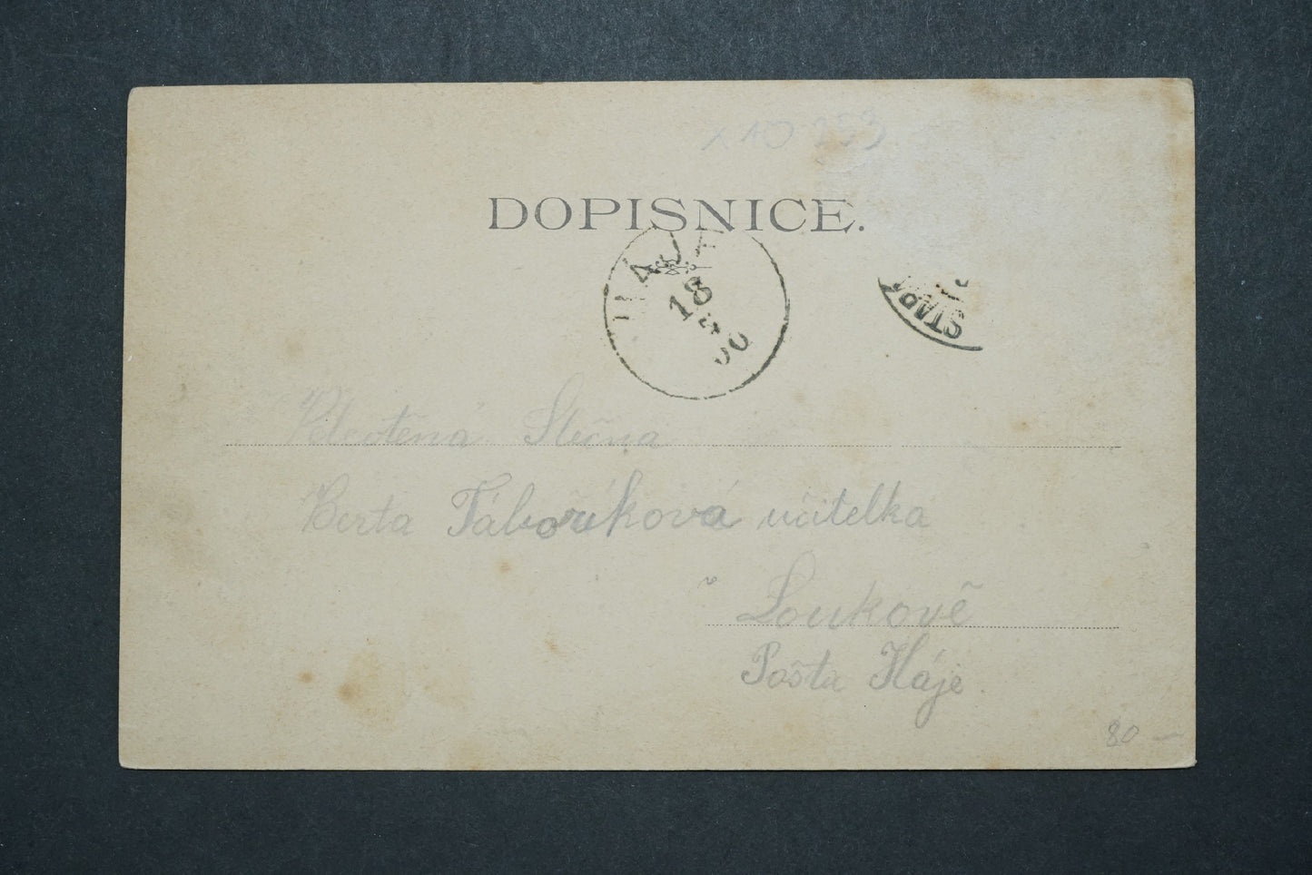 Pohlednice Stará Boleslav x10253