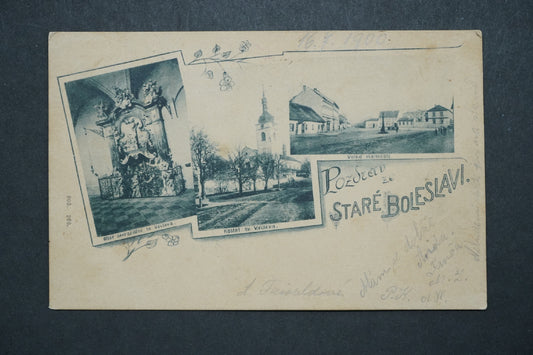 Pohlednice Stará Boleslav x10253