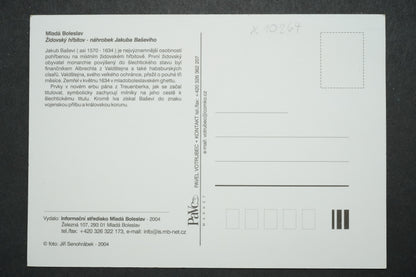 Postcard Mladá Boleslav - Jewish Cemetery x10264