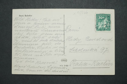 Postcard Stará Boleslav x10266