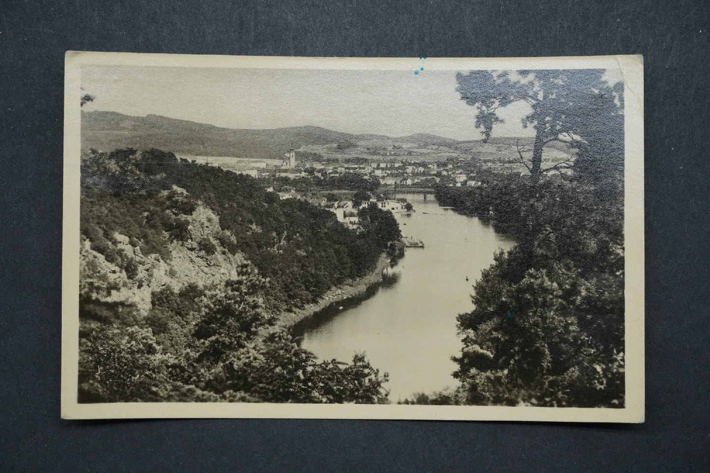Postcard Písek - view from Wenceslas Rocks x10269