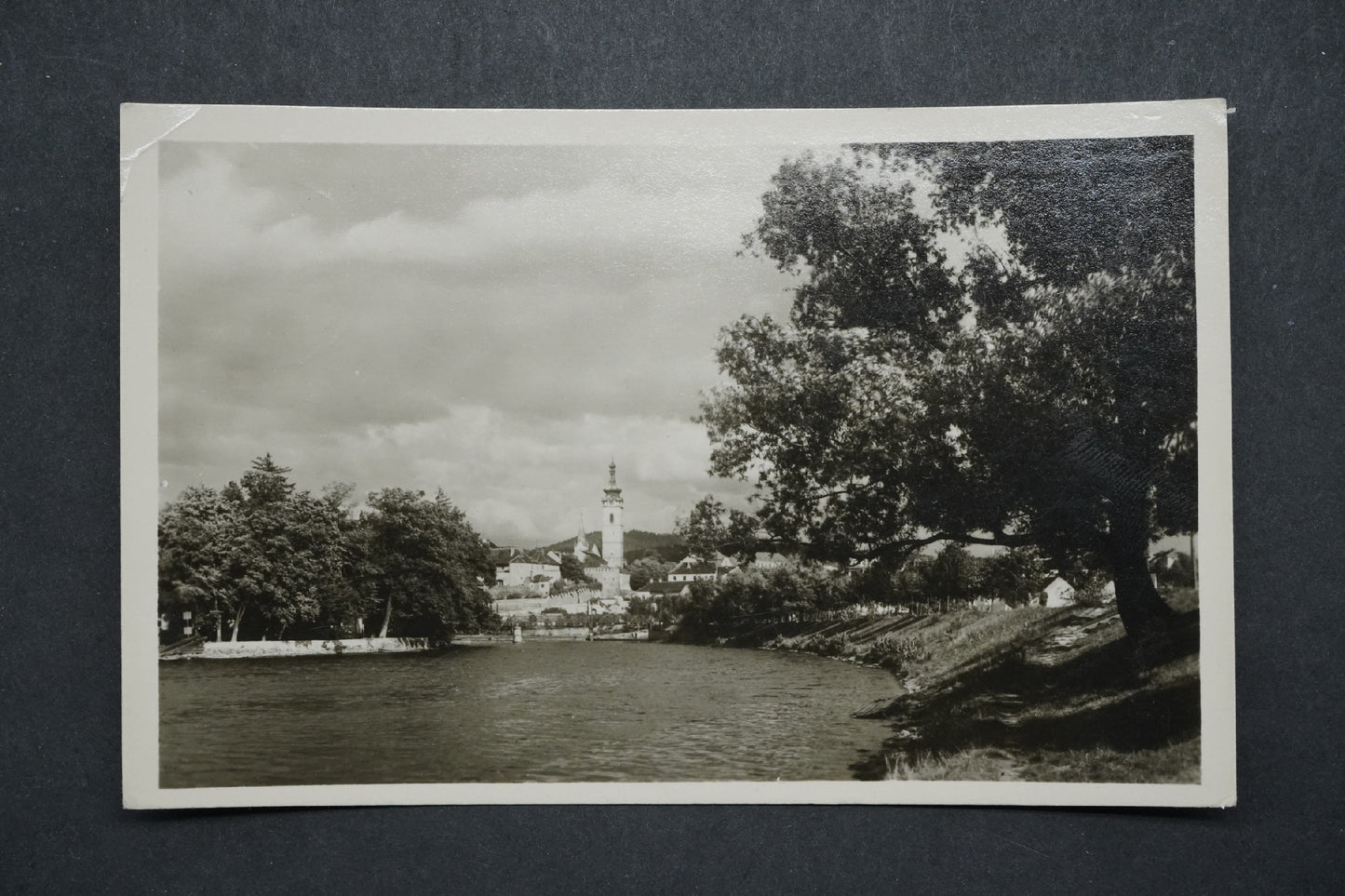 Pohlednice Písek - pohled na Otavu x10273