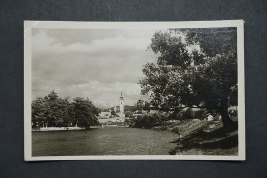 Pohlednice Písek - pohled na Otavu x10273