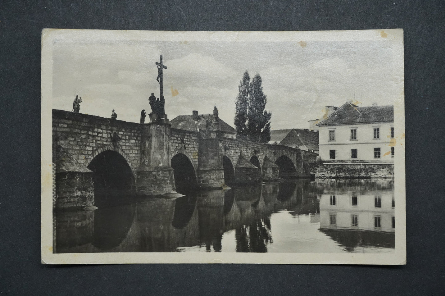 Postcard Písek - Old stone bridge x10279