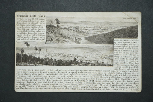 Pohlednice Královské město Písek x10284