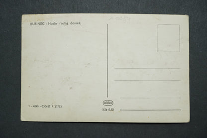 Pohlednice Husinec - Husův rodný domek x10289