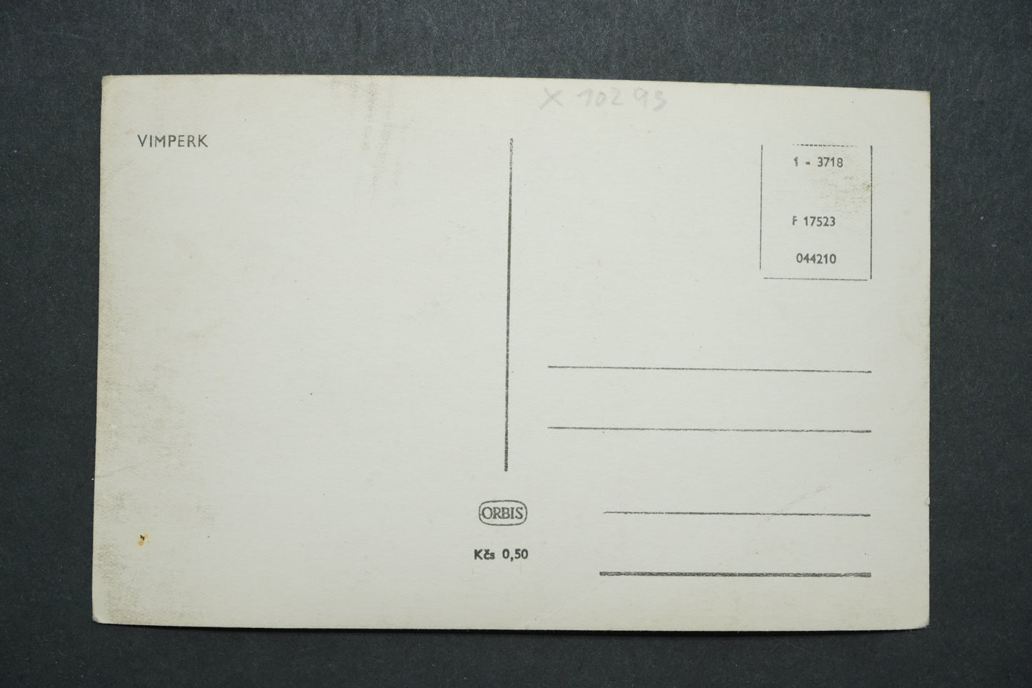 Pohlednice Vimperk zámek x10293