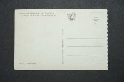 Pohlednice Husinecká přehrada, okres Prachatice x10302