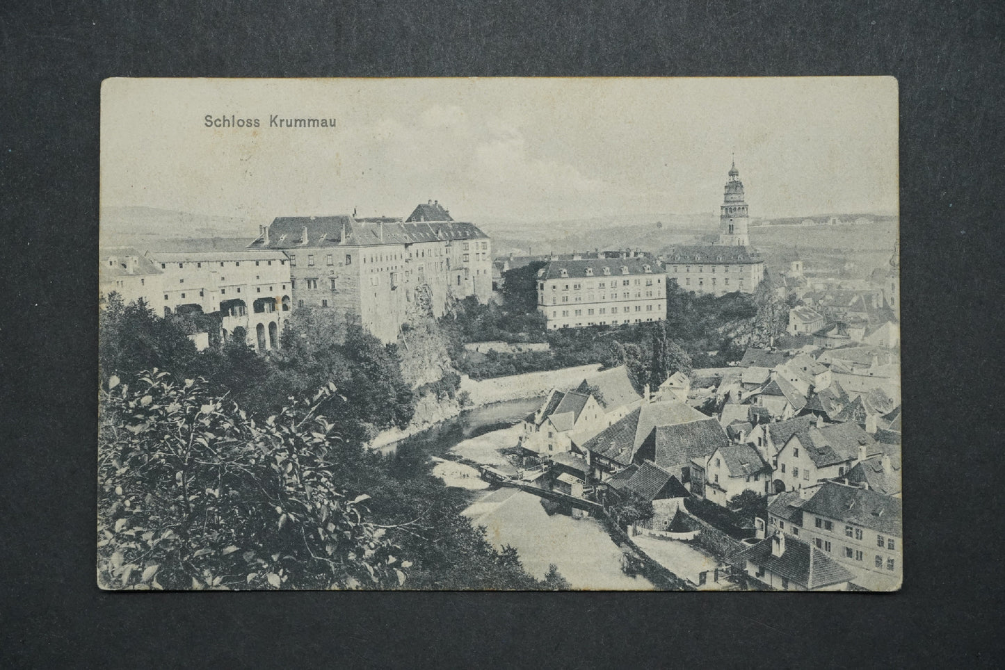 Postcard Krummau Castle x10306