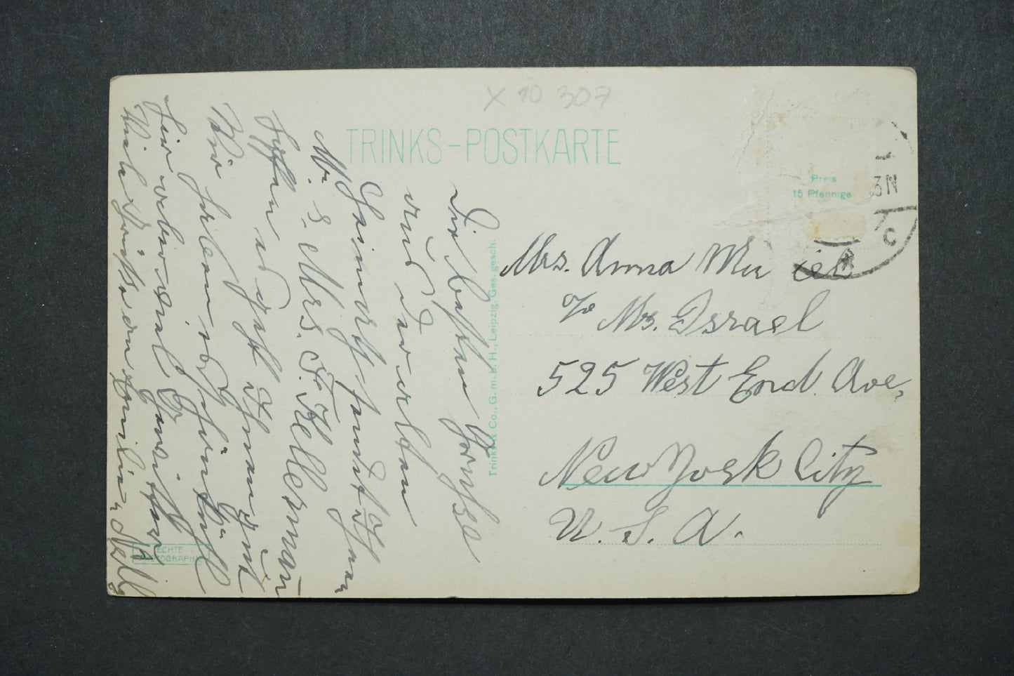 Postcard Schmalkalden x10307