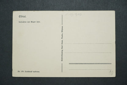 Postcard Elbtal x10310