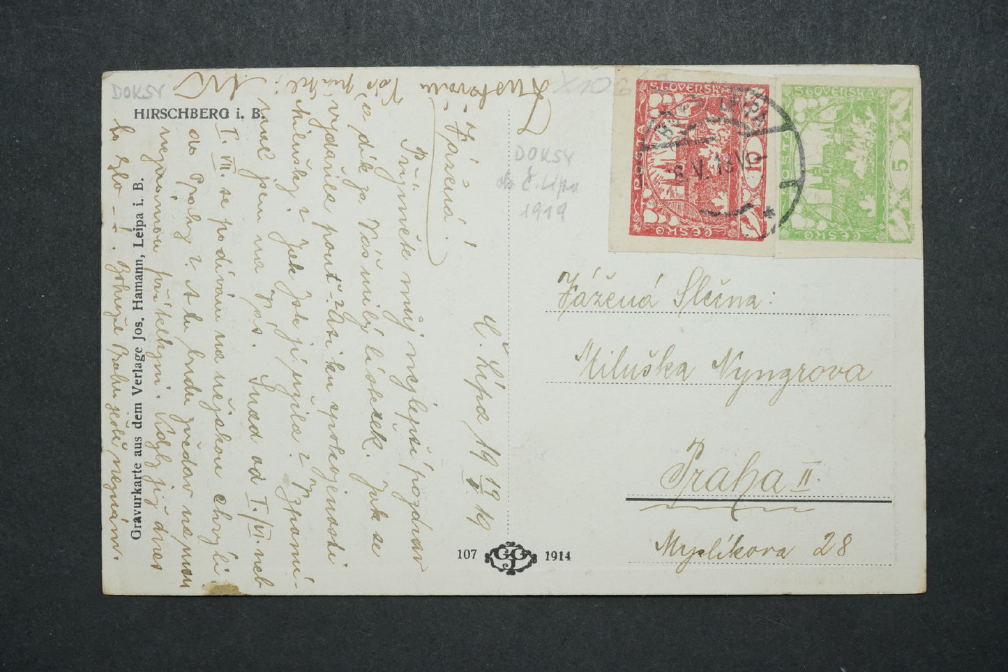 Pohlednice HIRSCHBERG x10313