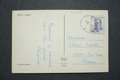 Pohlednice Želiv - klášter x10329