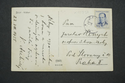 Pohlednice Želiv - klášter x10337