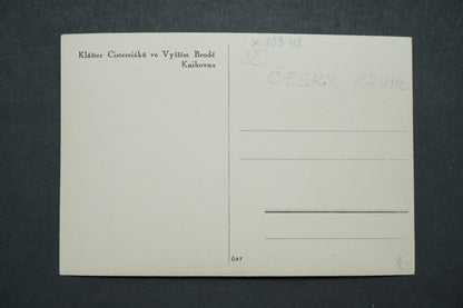 Pohlednice Klášter Cisteriáků ve Vyšším Brodě x10342