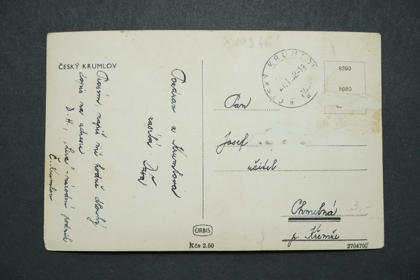 Pohlednice Český Krumlov x10346