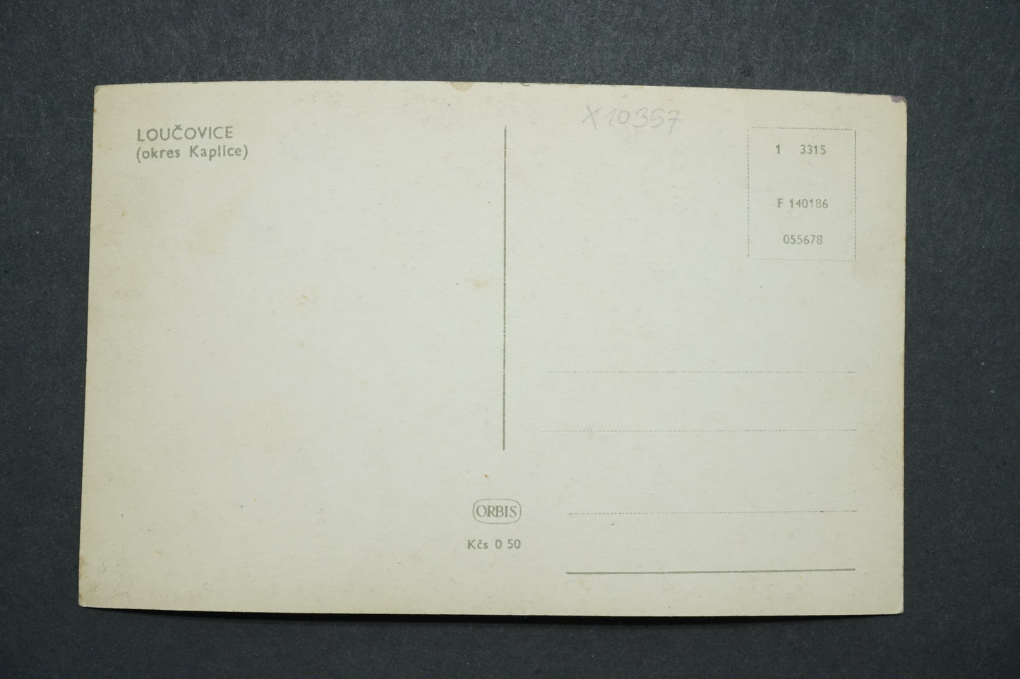 Pohlednice Loučovice x10357