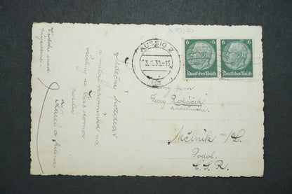 Pohlednice Aussig a. E. Koláž x10370