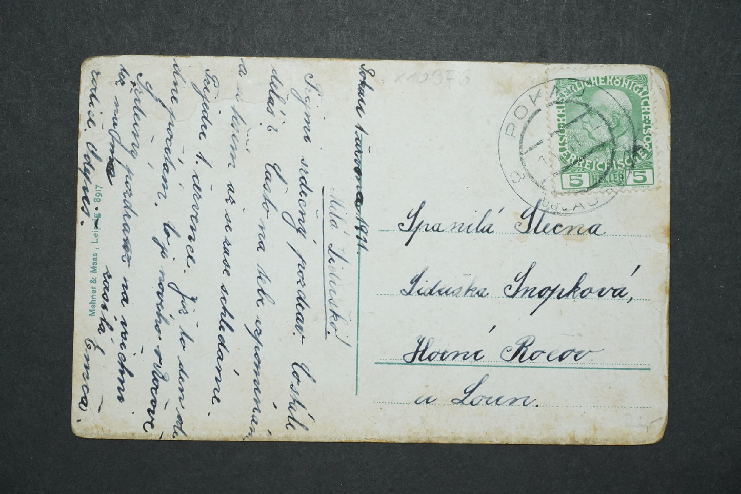 Pohlednice Aussig a. E. x10376