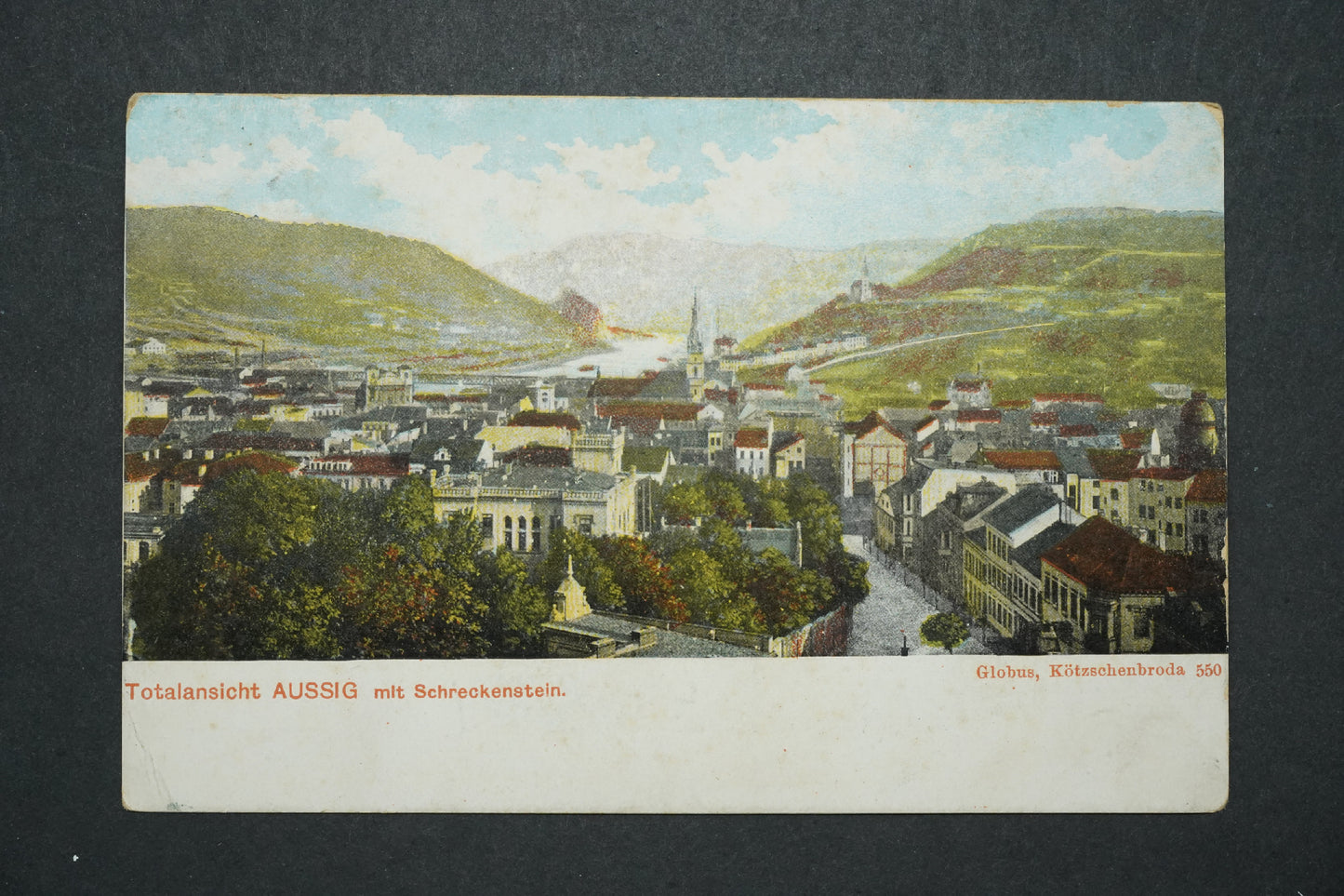 Pohlednice Aussig a. E. x10380