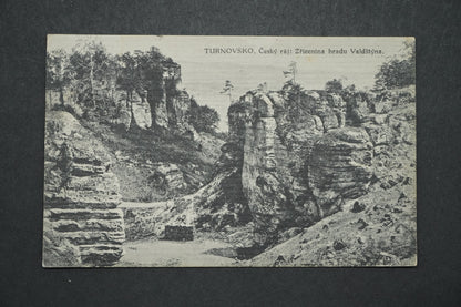 Pohlednice Turnovsko, Český ráj: Zřícenina hradu Valdštýn x10392