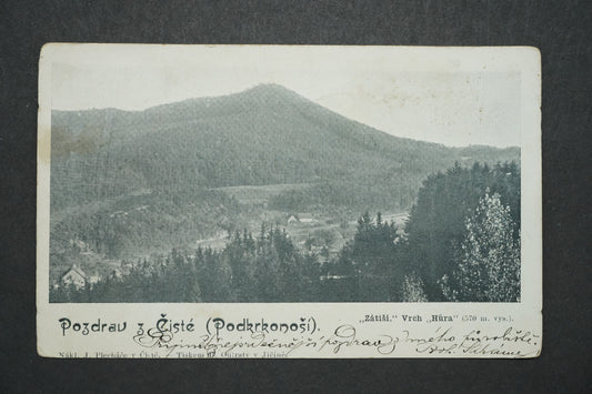 Pohlednice Pozdrav z Čisté (Podkrkonoší) x10393