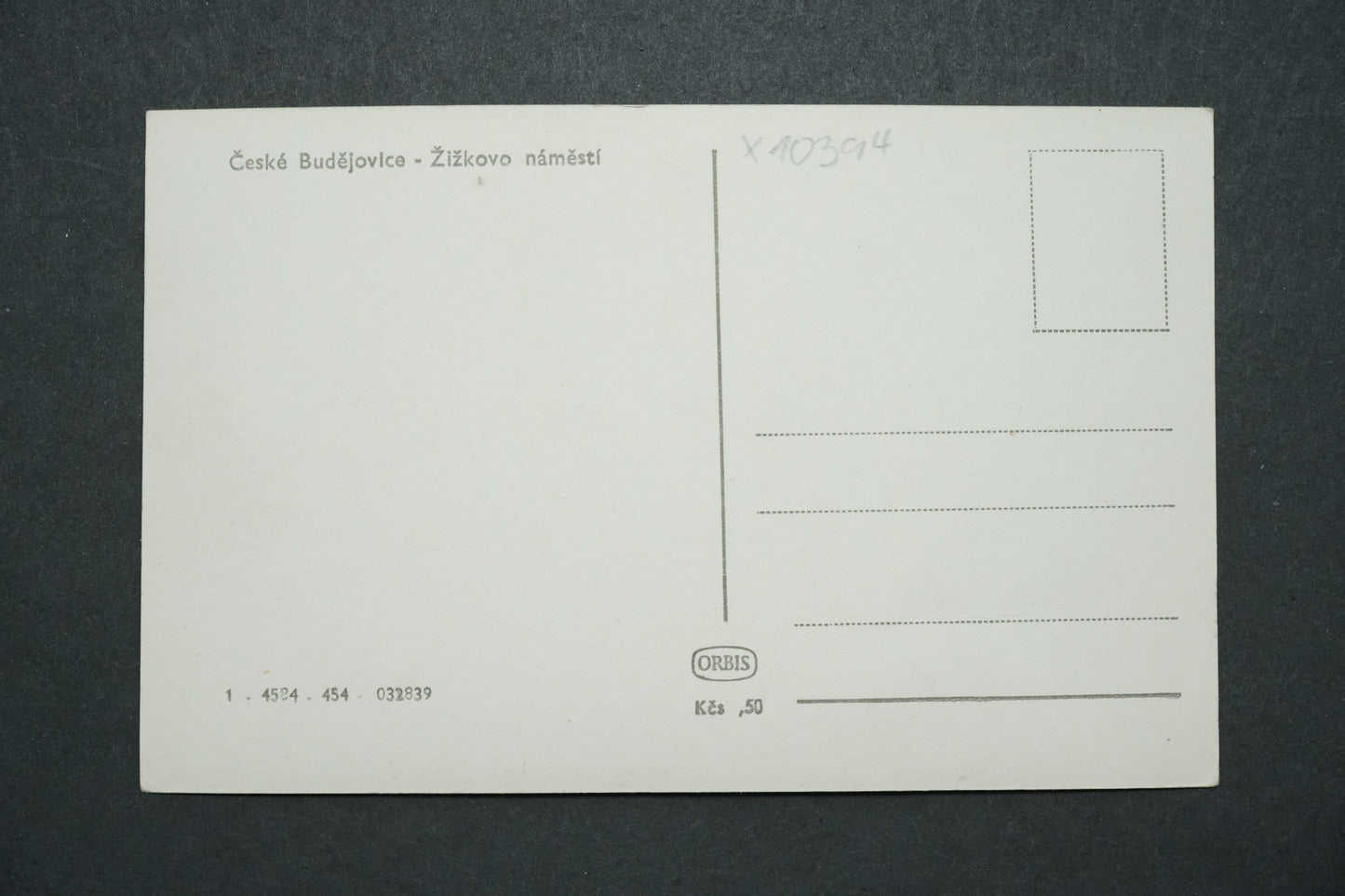 Pohlednice České Budějovice - Žižkovo náměstí x10394