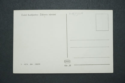 Pohlednice České Budějovice - Žižkovo náměstí x10394