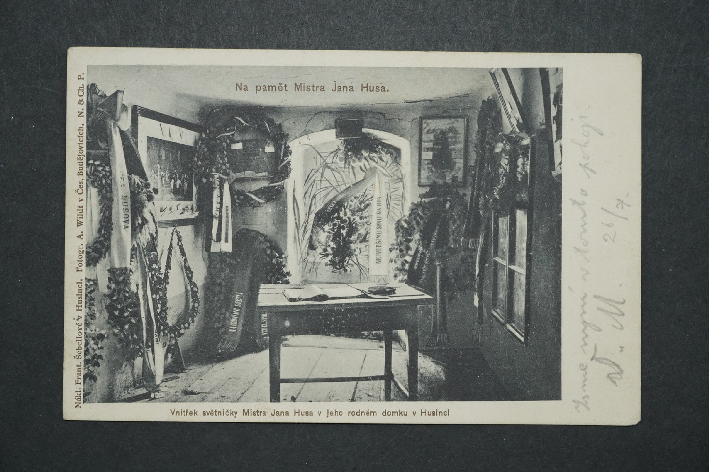 Pohlednice České Budějovice světničk Jana Husa v Kostnici x10398